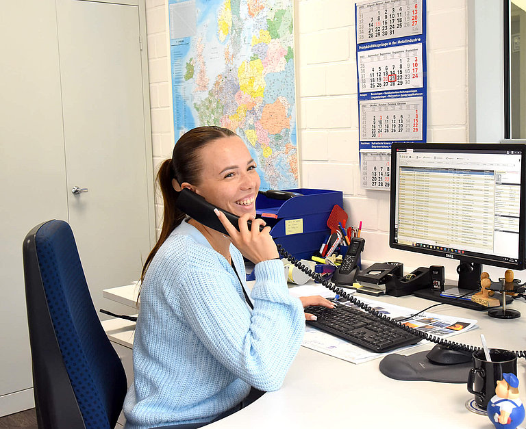 Paulina erzählt von ihrer Ausbildung als Industriekauffrau