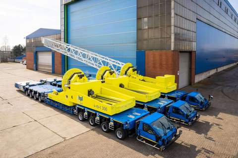 Schwenkbarer Windflügel-Transporter s-rb-t 300